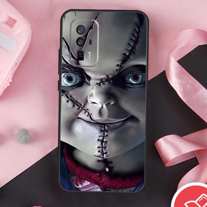 Chucky Doll Horror Movie Case For Xiaomi 13T 11T 12T Pro 12 Lite 13 14 Ultra POCO F6 F5 M6 X3 X5 X6 Pro F3 M5s Cover