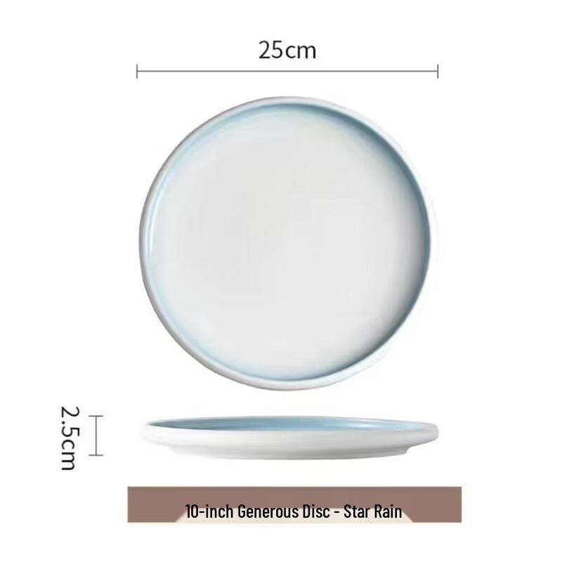 Elegant Ceramic Dinner Plate