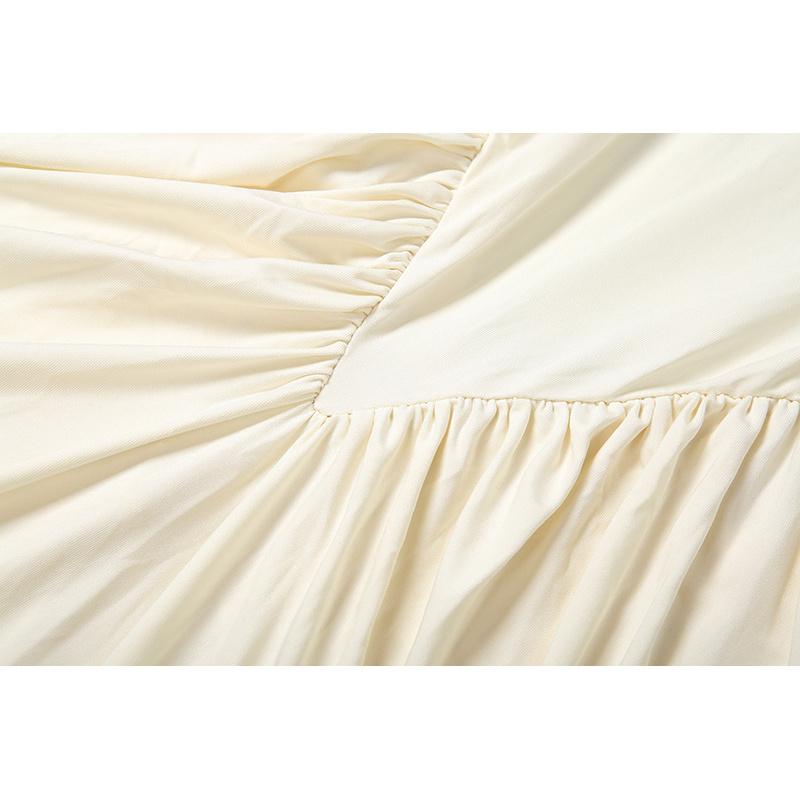 Women Maxi Dresses High Street Classic Full Sleeve Straight Shoulder Backless Vestidos Mujer Evening Wear