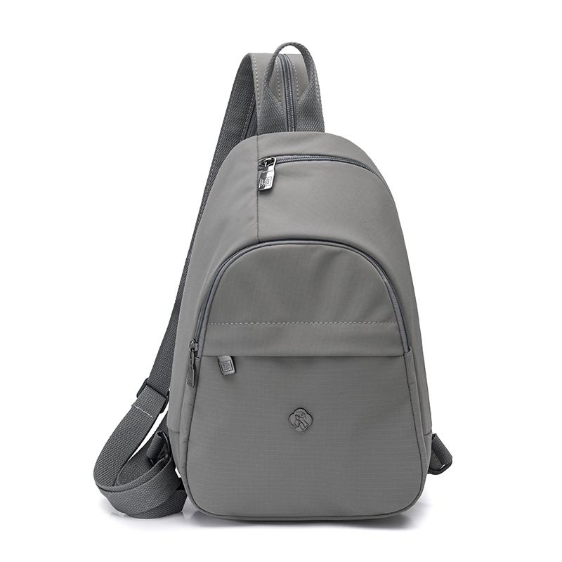 Solid Color Backpack Multi-functional Chest Bag Women's Shoulder Crossbody Bag