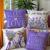 New Series Pillow Cases Living Room Sofa Cushions Letter Printed Linen Cushion Home Decor