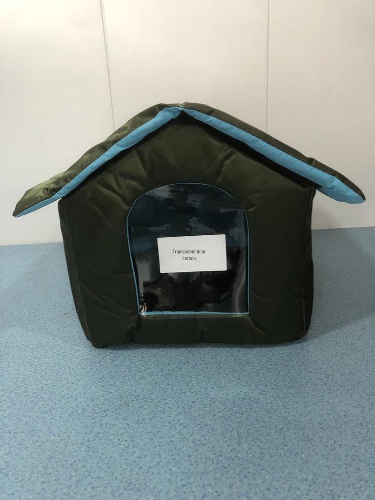 Waterproof Outdoor Cat House: Foldable, Removable, Washable, and Warm 4-Season Pet Villa Tent for Cats and Dogs.