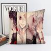 Anime JUUZOU SUZUYA Tokyo Pillow Case Square Pillow Bedroom Sofa Leisure Comfort Cushion Car Living Room Home Decoration