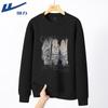 Warrior Guochao Waffle Knit Round Neck Sweatshirt