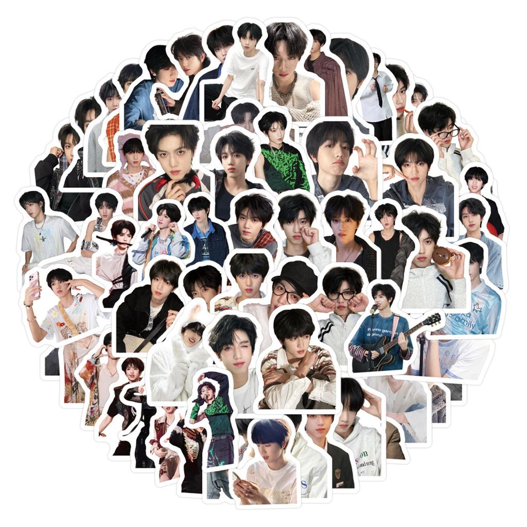 105 New Style Zhang Guiyuan Celebrity Graffiti Stickers: Skateboard & Notebook Decor, Cartoon Personality Stickers