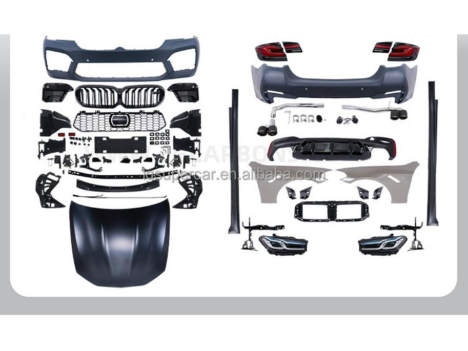BMW 5 Series F10/F18 to G30 LCI/M5 MT Wide Body Kit Bumper (2021+)