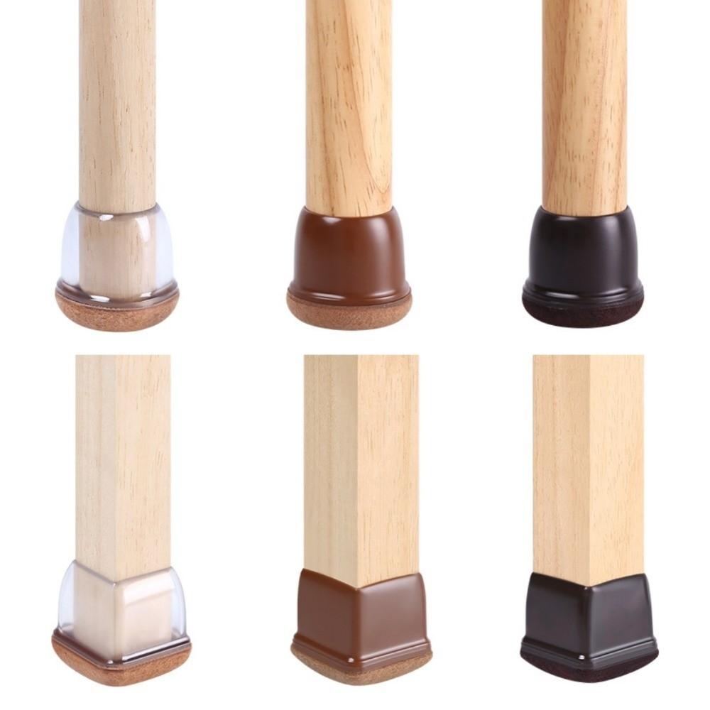 8pcs/set Wear-resistant Furniture Feet Pad Thickened Chair Leg Protector Pad  Indoor Application