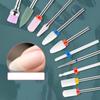 Nail Milling Cutters Set Ceramic Nail Drill Bit Electric Grinder Head Grinding Head Sander Tool