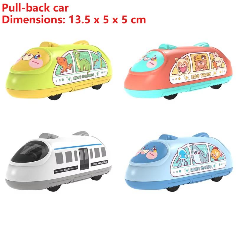 DIY Simulation Train Electric Car - Kids Sound & Light Model Toy, Ideal Birthday Gift for Boys Girls