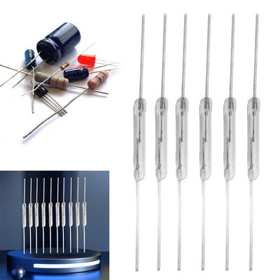 Magnetic Switch Vibration-resistance Electronic NO Switch 2*14mm DIY Magnetic Reed Switchs Electronic Component