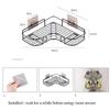 Mini Style Home Bathroom Storage Rack Multifu Bathroom Wall Punching Free Storage Rack Toiletries Organizer Shelves Home Tool