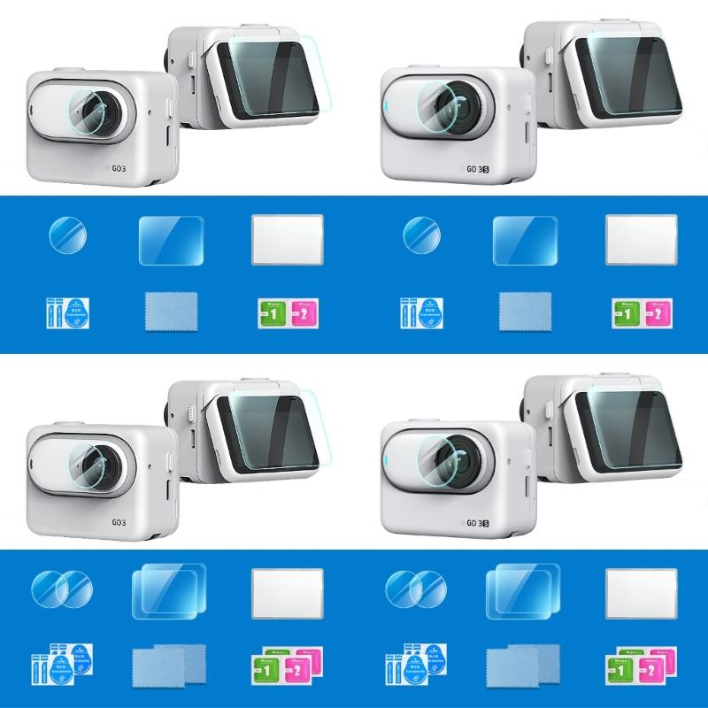 Shatterproof High Transparency Screen Protector Guard Scratch Resistant Suitable For Action Camera Anti Abrasion Design