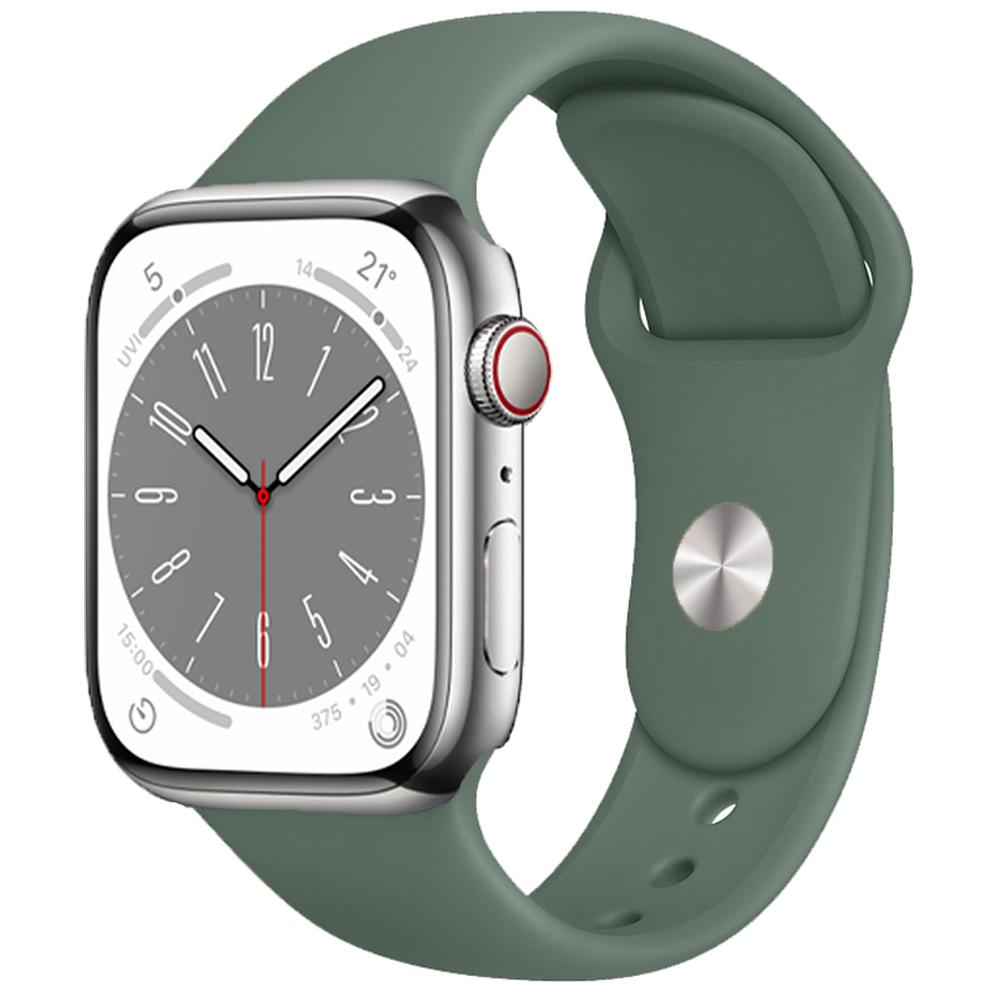 Pulseira de silicone para apple watch band 49mm 45mm 44mm 42mm 41mm 40mm 38mm pulseira cinto iwatch série 8 7 6 5 4 3 se banda