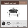 Suiyuan Outdoor Charcoal Fire Pit & BBQ Grill Table
