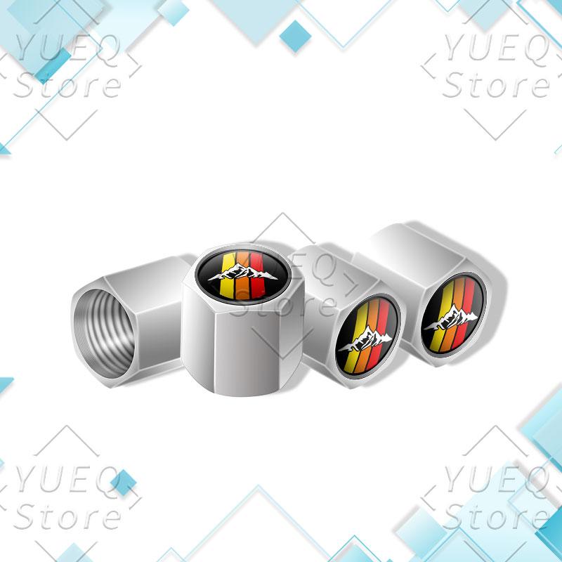 4Pcs Three-color Emblem Logo Car Wheel Tire Valve Stem Caps For Toyota TRD Tacoma Tundra 4Runner Highlander RAV4 Tyre Covers