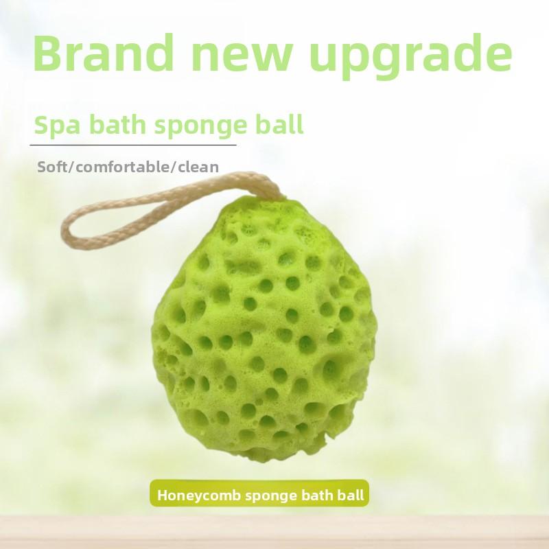 Honeycomb Bath Ball, Bath Flower, Bath Cotton for Home Use, Soft and Not Loose, Cute Children's Scrubbing Bath Ball, Foaming Bath Ball