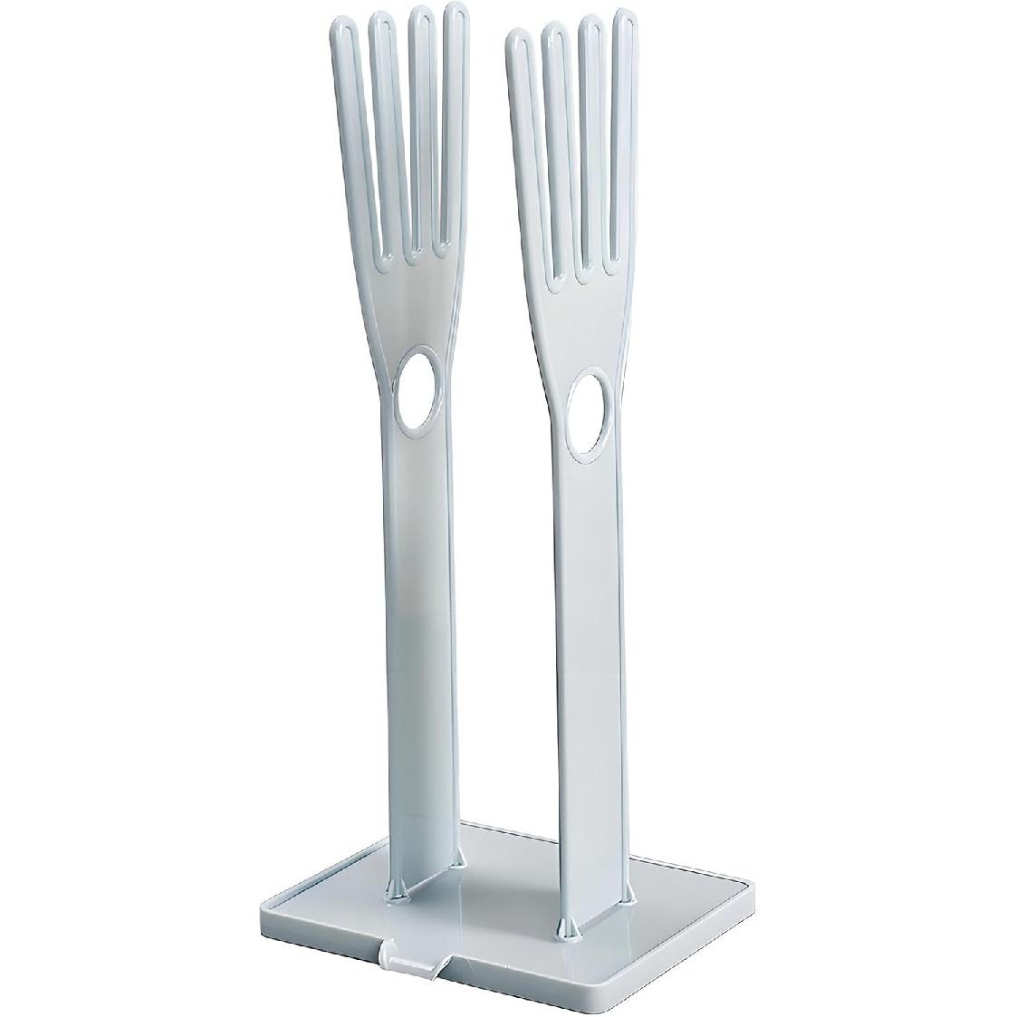 Держатель для кухонных перчаток Стойка для кухонных перчаток Держатель Резиновый держатель для перчаток Сушилка Стойка для сушки кухонных перчаток и тряпок синий