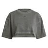 T-shirt à Manches Courtes Ample à Imprimé Logo Originals Essentials pour Femmes Hauts Noir IT9883