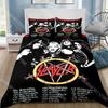 Fashion Slayer Heavy Metal Band Music Bedding Set Single Twin Full Queen King Size Bed Set Kids Bedroom Duvetcover Set
