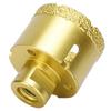 Scie cloche diamant brasée Mèche de forage Ouvreur Perçage Marbre Béton Outils M14 55mm