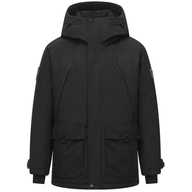 Tambor Unisex Hooded Workwear Down Jacket 2XL