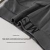 Men's Plus Size Mid-Waist Seamless Breathable Sport Briefs