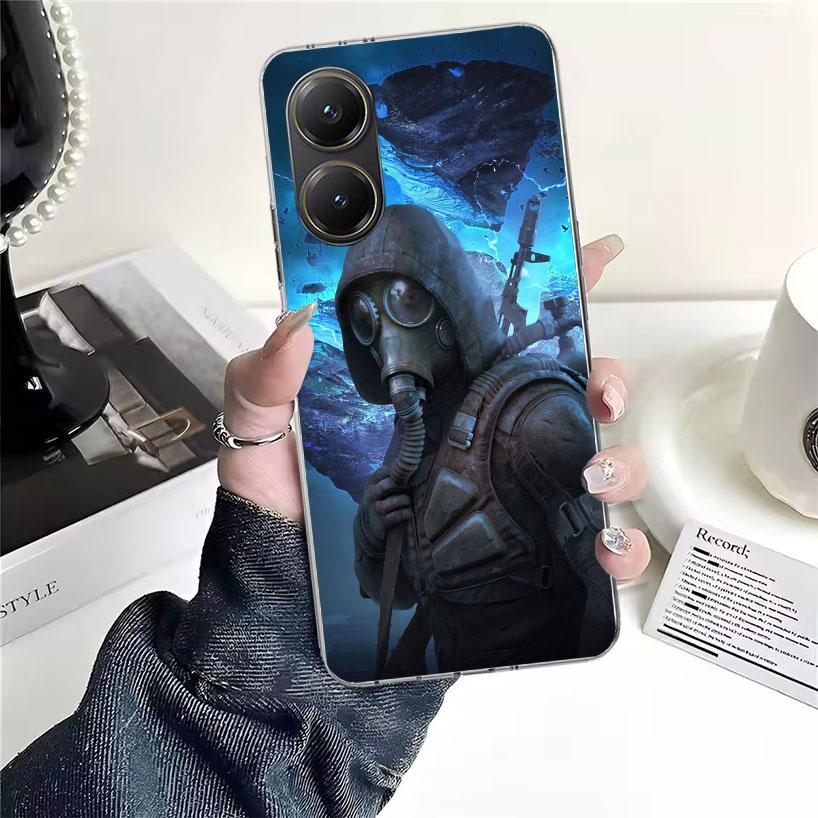 Game S-Stalker Soft Phone Case For Xiaomi Redmi 15C 15 13C 13 Poco X5 X6 X7 F7 Ultra M7 12C 12 10 10C 9C 9A 9T 9 Fundas Poco X3