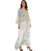 European & American Style Women's Arabian Evening Dress - Dubai Fashion Robe