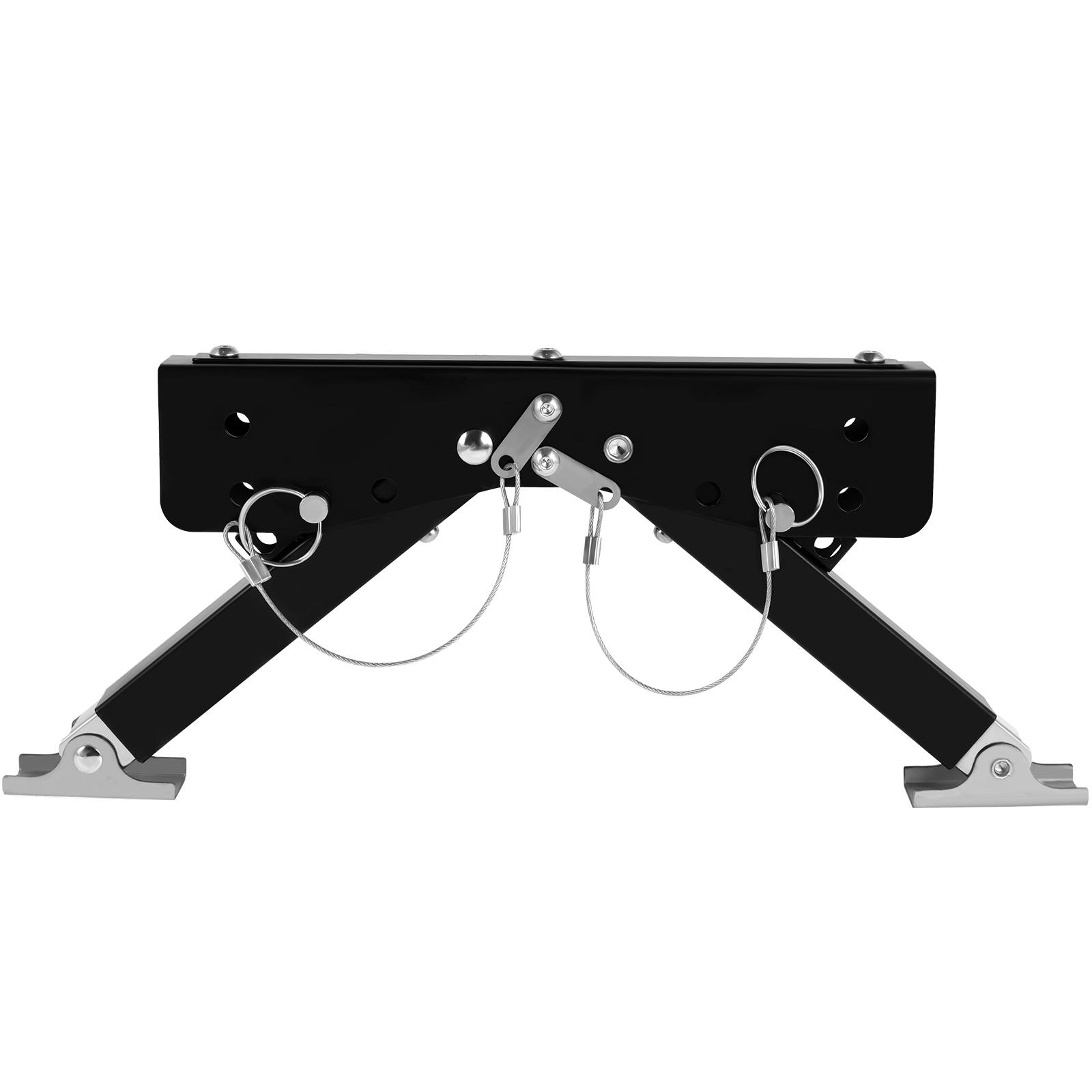 

Стабилизатор ступеней для автофургона, регулируемый угол высоты, стабилизатор опоры для ступеней для автофургона, устойчивый к погодным условиям, аксессуары для ступеней для автофургона, простая установка ступеней для автофургона чёрный