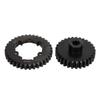 RC 35T Spur Gear Steel Wear Resistant Fine Workmanship M1.5 RC Spur Gear Pinion Set for TRAXXAS 15