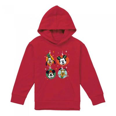 Childrens/Kids Bauble Christmas Hoodie