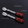 72 Tooth Adjustable Socket Ratchet Wrench 1/2 1/4 3/8 inch Extendable Socket Spanner Torque Wrench Quick Release