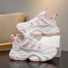 28-39 Tamanho Grande Infantil Antiderrapante Resistente ao Desgaste Conveniente Moderno e Casual Sapatos Esportivos para Sapatos de Corrida de Meninas
