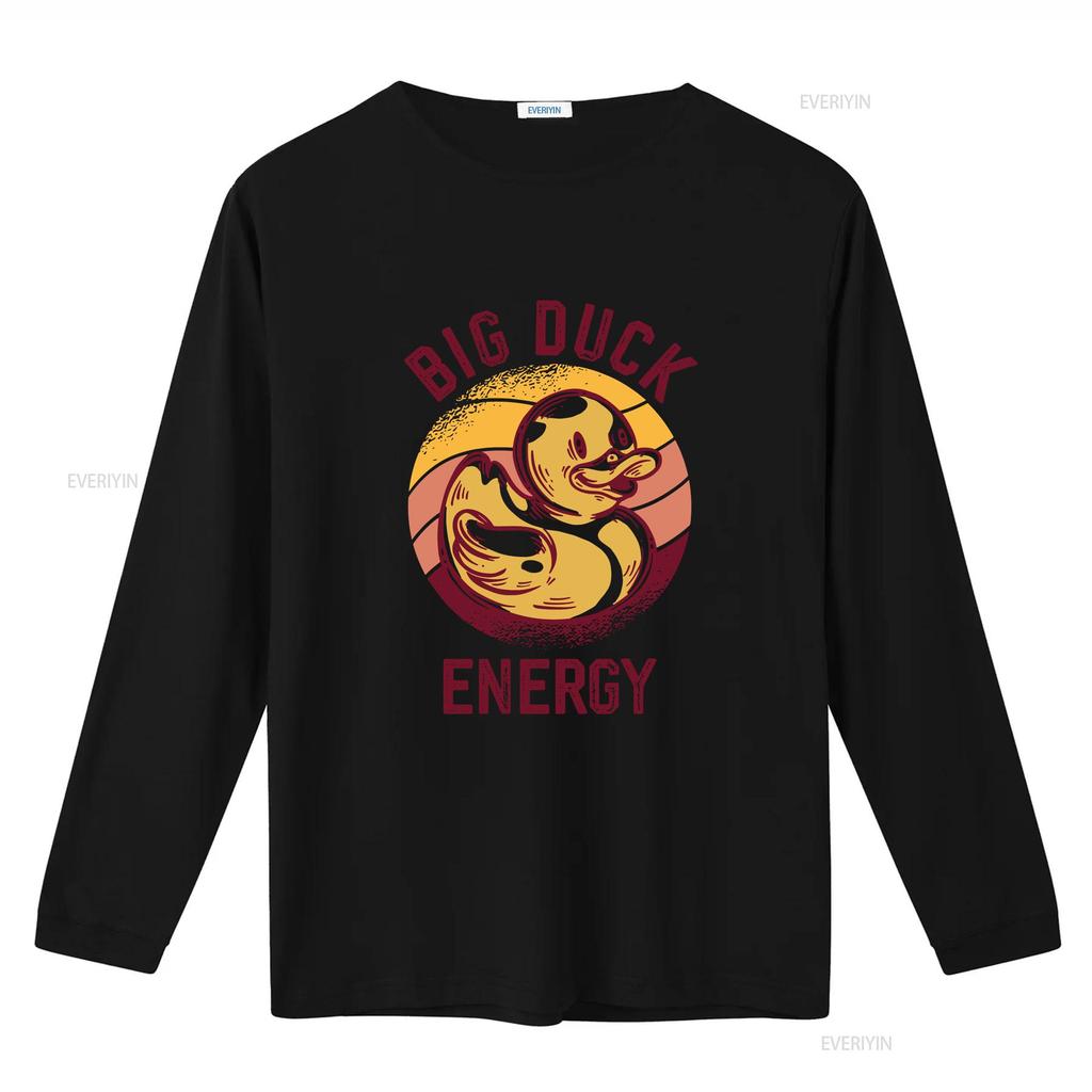 Big Duck Energy Rubber T Shirt  vintage Washed streetwear Stylish Slightly Top For Everyday Wear Unisex fashion Casual