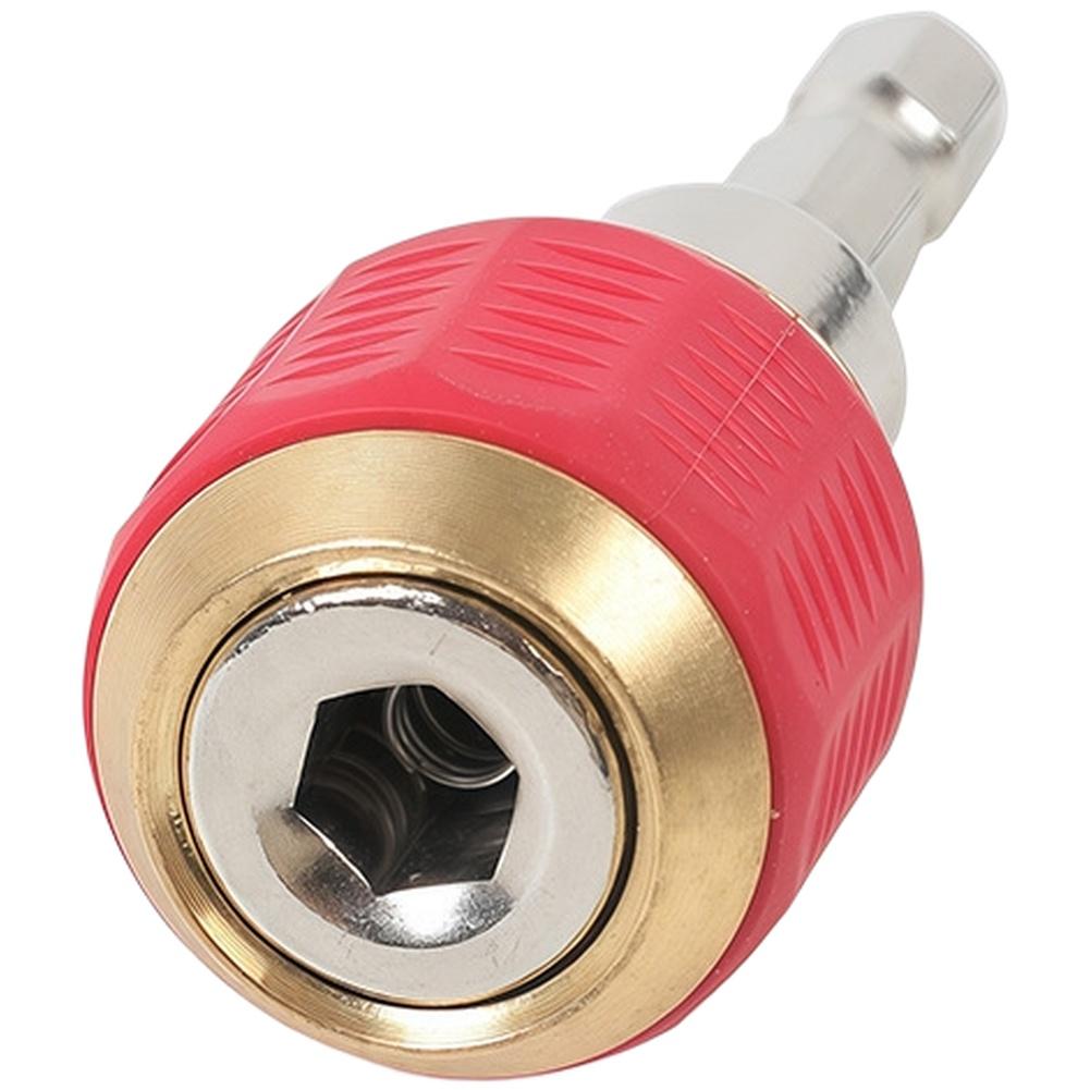 14 Inch Keyless Drill Bit Chuck Adapter Converter with Hex Shank Featuring Non Slip Grip for Precision and Ease of Use