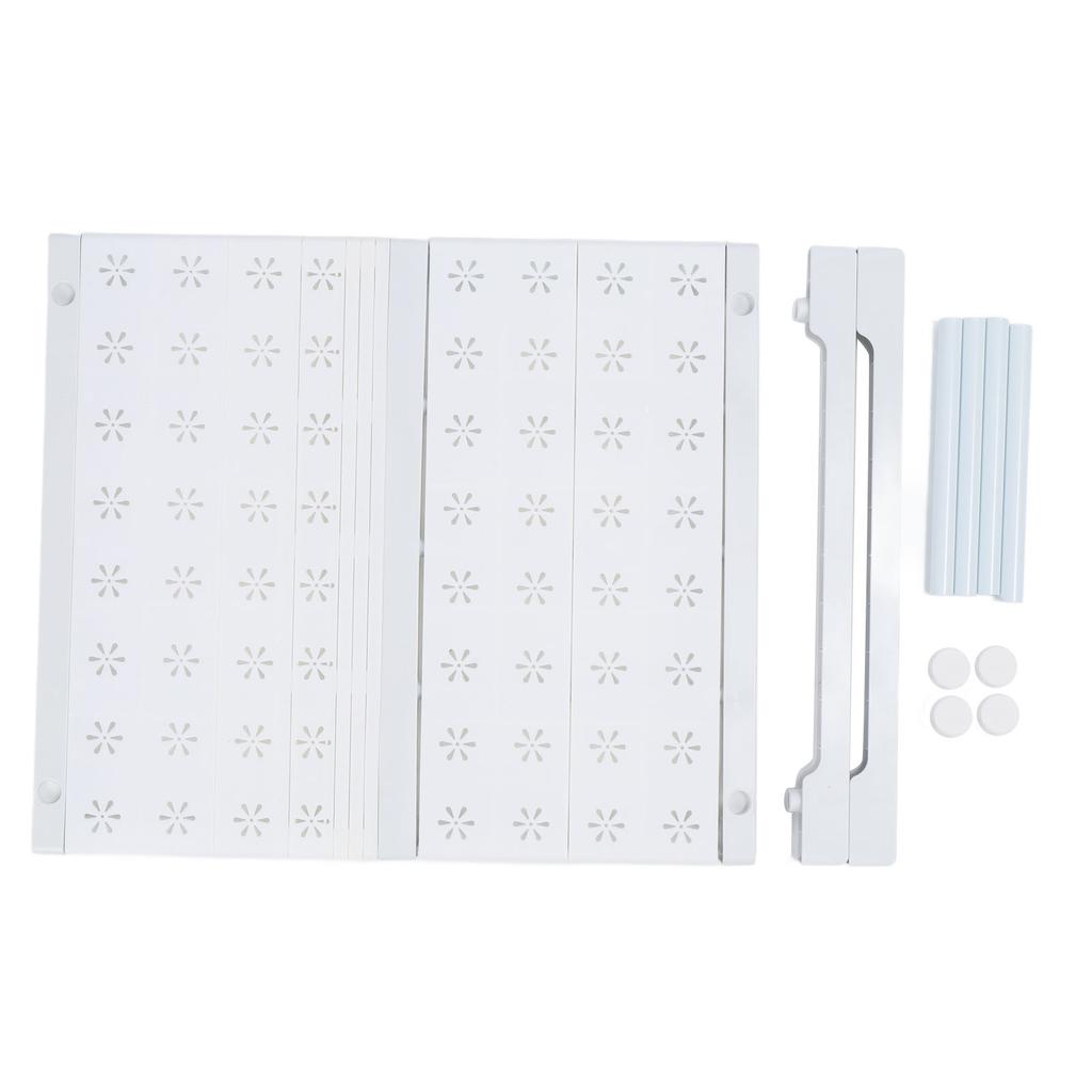 Kleiderschrank-Organizer Erweiterbar Vollständige Abdeckung Stanzfrei Platzsparend Kleiderschrankregal für Schrank