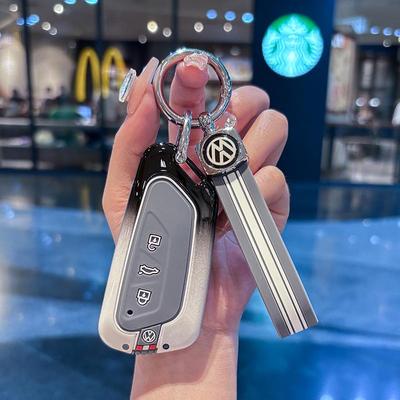 Étui de clé Volkswagen Golf 8 pour 24 modèles, Lamando L, Teramont X, Lanjing ID.4, ID.3, ID.6 Coque