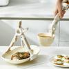 2-In-1 Multi-Purpose Anti-Scalding Hot Bowl Dish,Silicone Hot Plate Gripper,Dip Clips For Plates,Plate Gripper