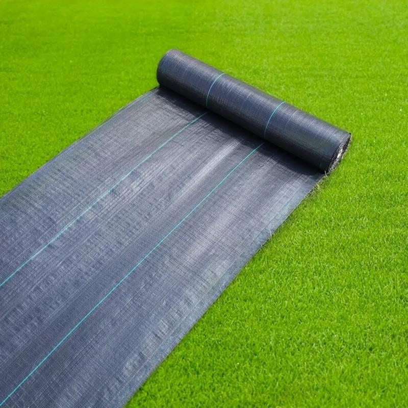 Agricultural Anti Grass Cloth PP Garden Weed Barrier Fabric Permeable Anti-Weed Mesh Geotextile Greenhouse Weeding Mat