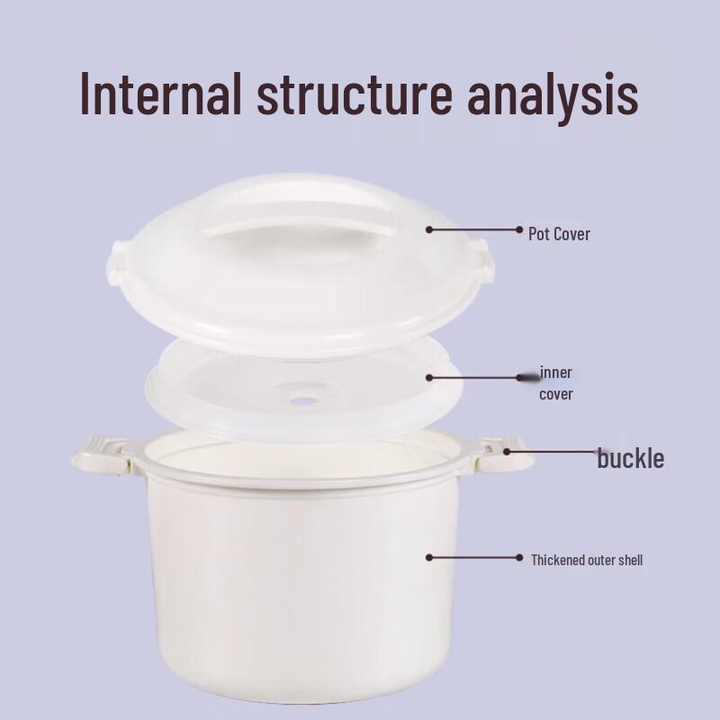 Однослойная рисоварка Chahua для микроволновой печи