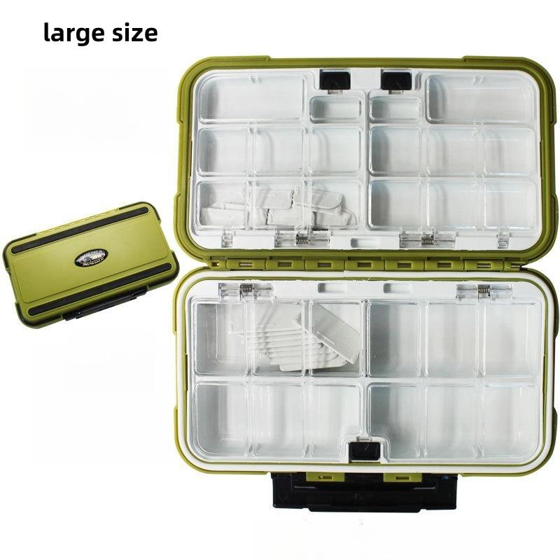 Model F LUYA ACCESSORY BOX Fishing Tool Box Waterproof Storage Box Multiple Colors Hard Bait Soft Bait Storage