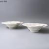 Ceramic Deep Bowl Dining Plate Noodle Bowls Pasta Dish Dessert Bowls Fruit Plates Salad Bowl Soup Plate Snack Plates Sting Disc