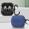 Soft Touches Silicone Case Enclosure For Buds 3Pro, Full Body Protections,With Carabiner Hook, Sound Gear Shell