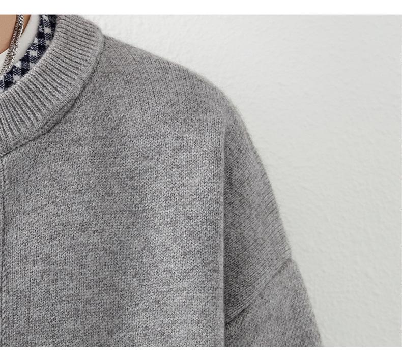 Men's Retro Autumn/Winter Button Cardigan – Trendy High-End Knitwear