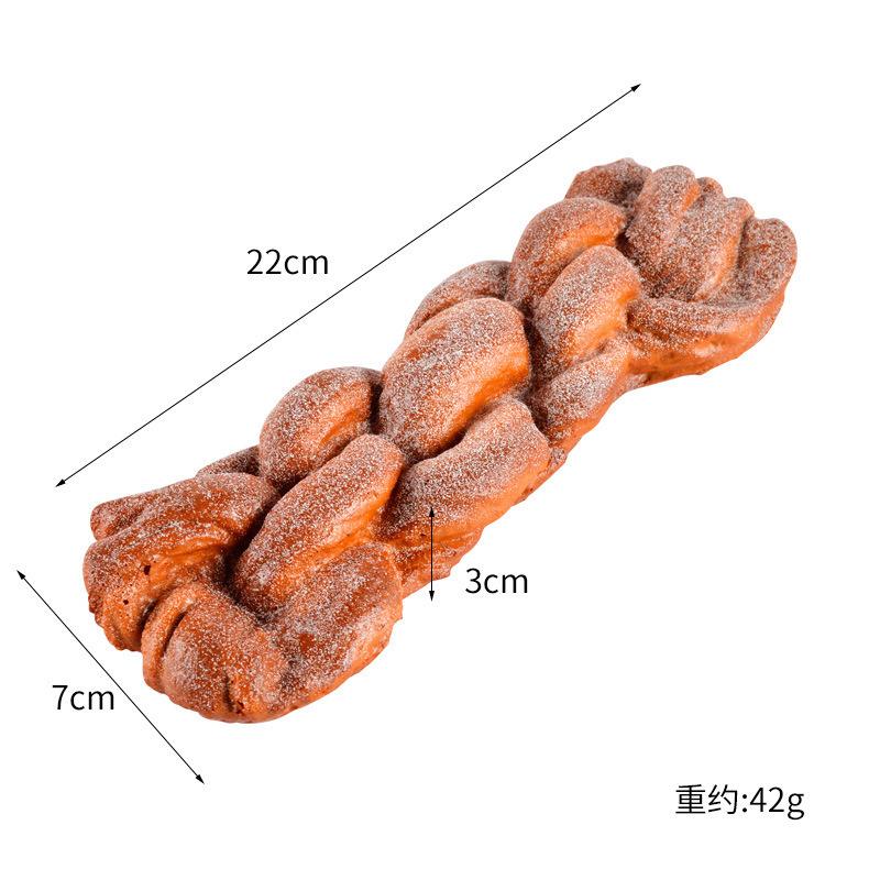 PU-Simulation Französisches Roggenbrotmodell Künstliches Brot Fake-Kuchen Bäckerei-Ausstellungsstücke Ornamente Foto-Requisiten Festival-Deko