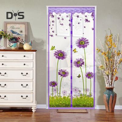 DYS Home Decor Blume Schmetterling magnetische Fenster Tür Anti Moskito Bug Mesh Net Vorhang