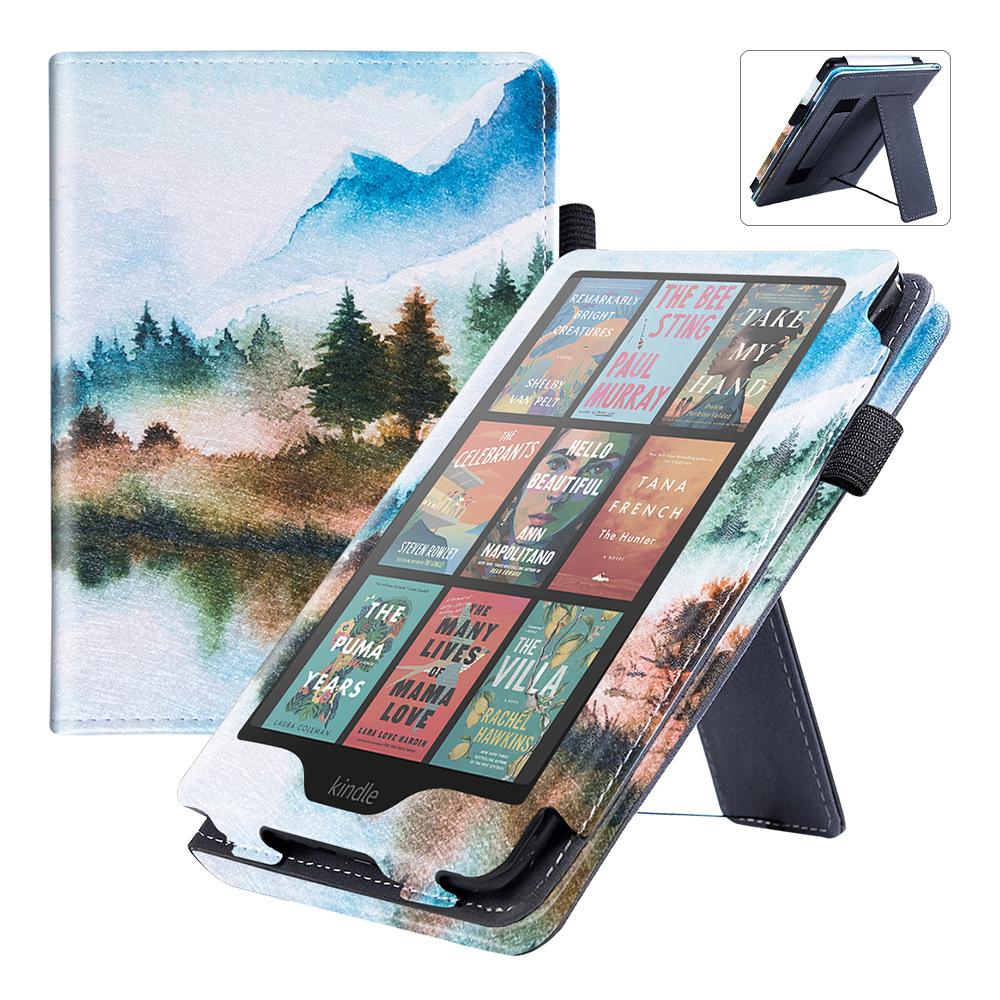 Case for 7-inch Kindle Paperwhite 12th 2024 | Built-in Stand and Wrist Strap