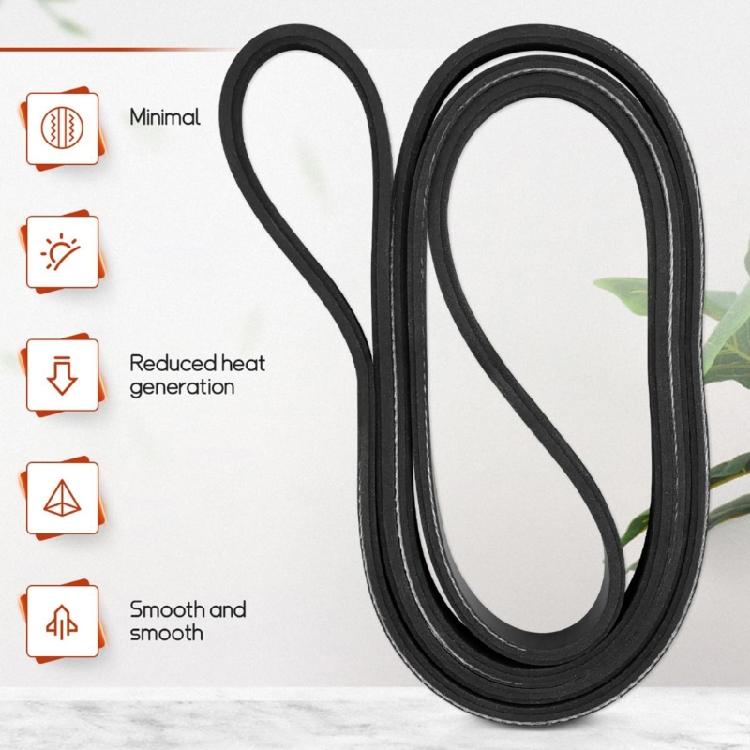 Enhanced Efficiency Treadmill Motor Drive Belt PJ1270 500J Machine Transmission Rubber Belt for Motor Systems Enduring