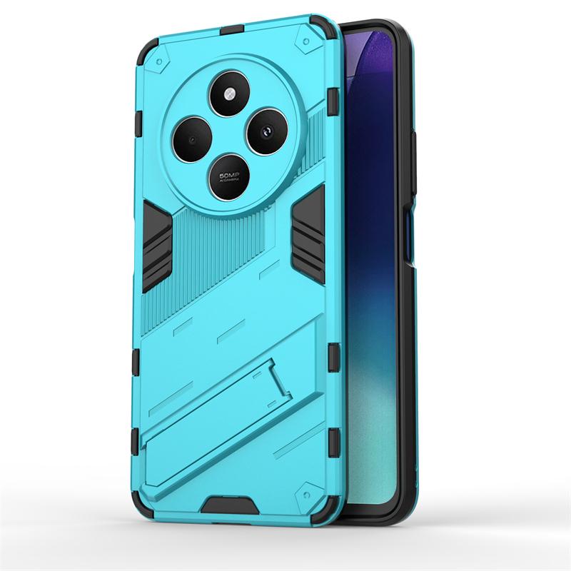 Phone Holder Case For Xiaomi Poco C75 Case Bumper Anti-knock Hard Armor Full Back Cover For Poco C75 Case For Poco C75 6.88 inch