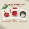 Portable 304 Stainless Steel Insulated Lunch Box Food Grade Thermal Bento Box with Carry Bag for School Office